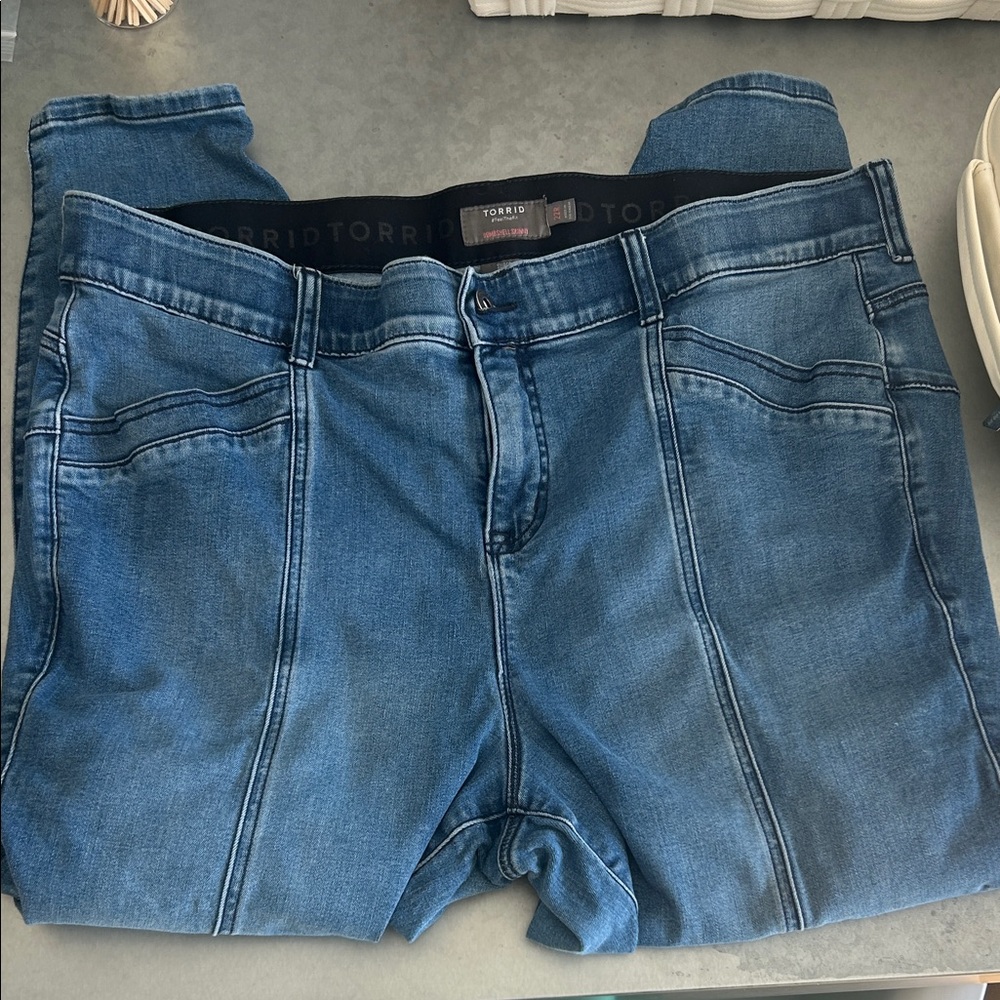 Torrid Medium Wash Denim Jeans